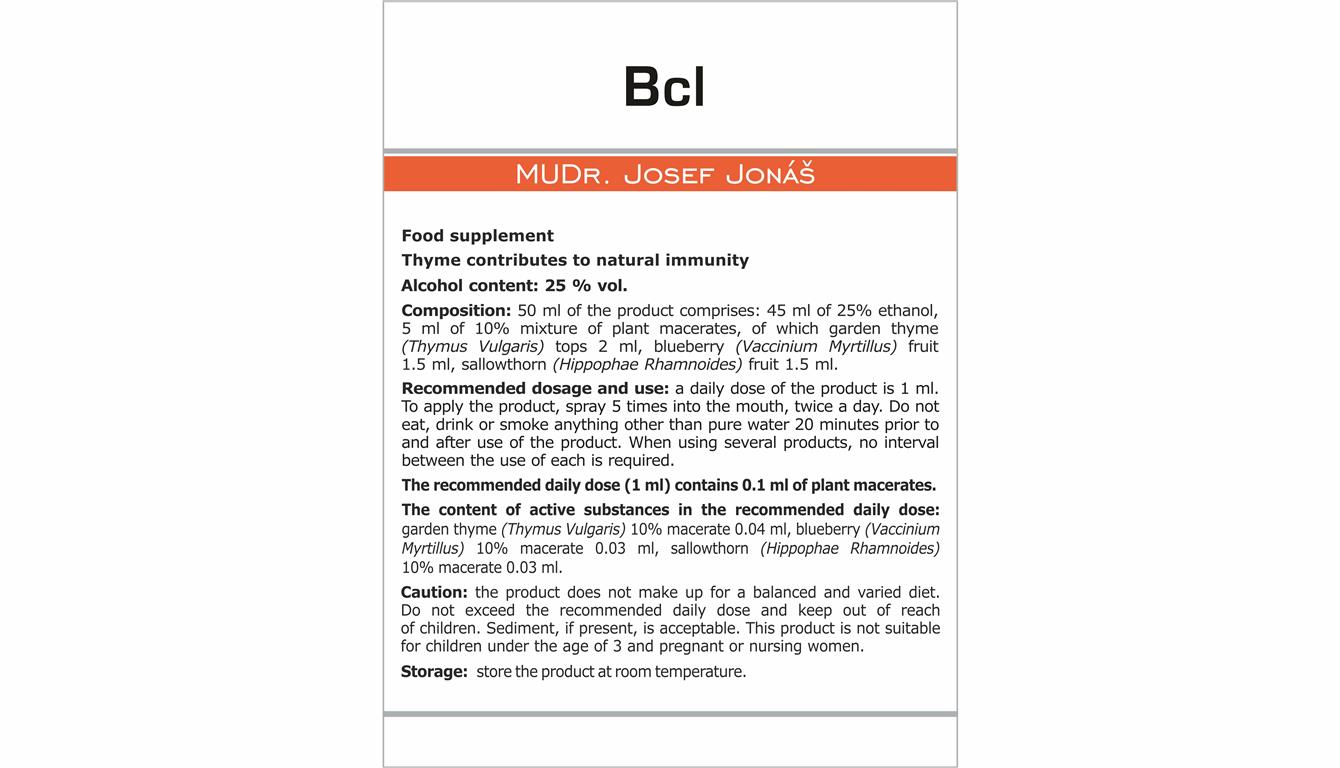 Bcl Etiketa EN