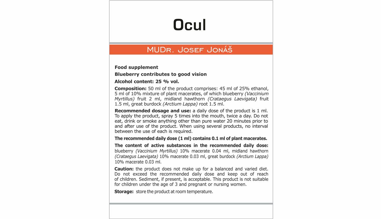 Ocul Etiketa EN